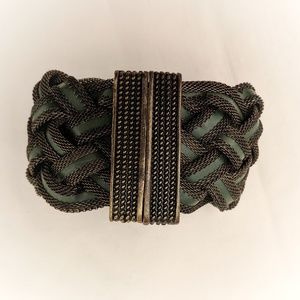 MOVING SALE! Punk Rocker Cuff 🖤 Olive & Bronze